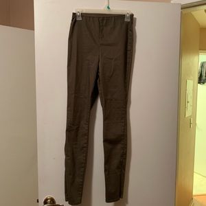 Olive green slacks
